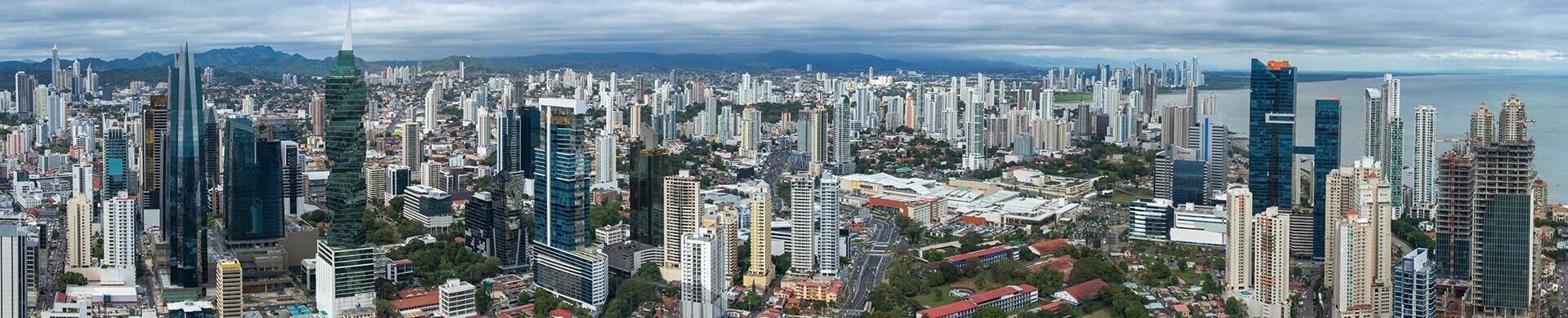 Miasta Panama - tło nagłówka strony