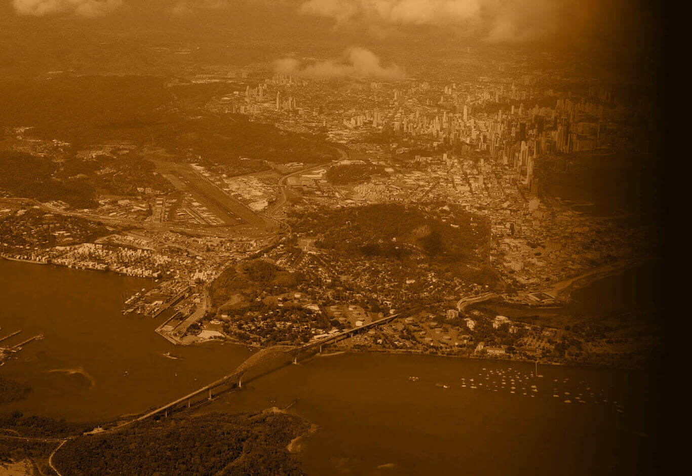 Miasto Panama - tło nagłówka strony głównej