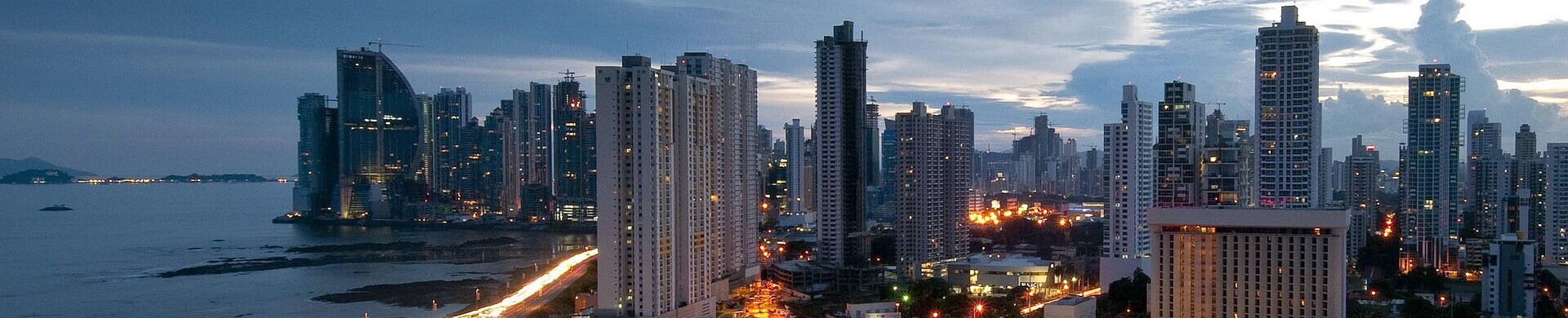Miasto Panama - tło nagłówka strony