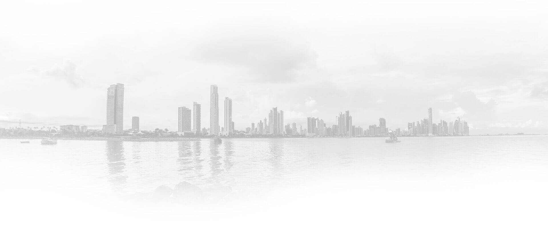 Miasto Panama - tło treści strony