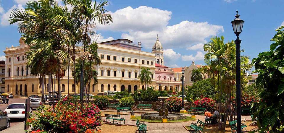Miasto Panama - plac Simona Bolivara na Starym Mieście